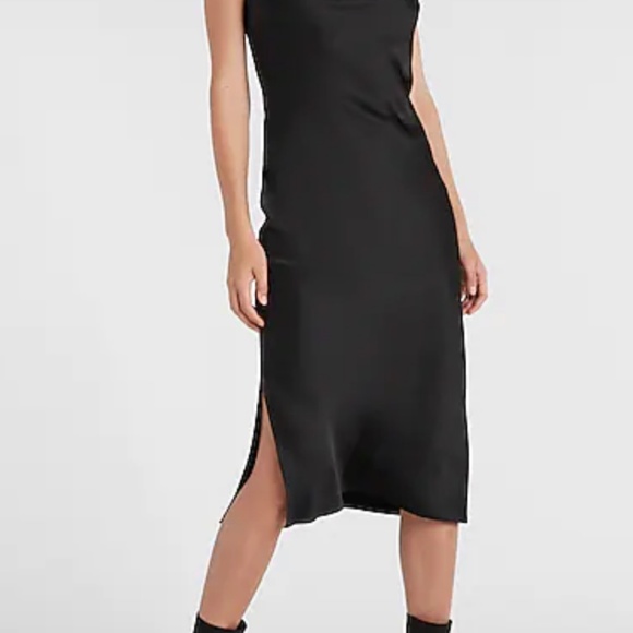 Express MIDI Satin Slipdress - Picture 5 of 5